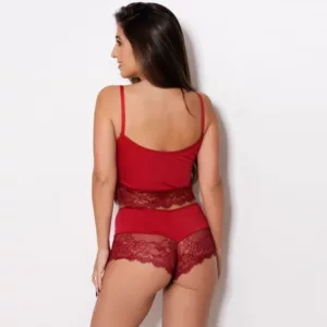 Conjunto Cropped Calesson sem Bojo LBR9124