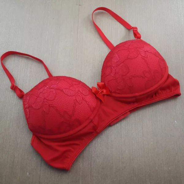 Conjunto com Bojo e Arco em Renda e Tecido LBR8991