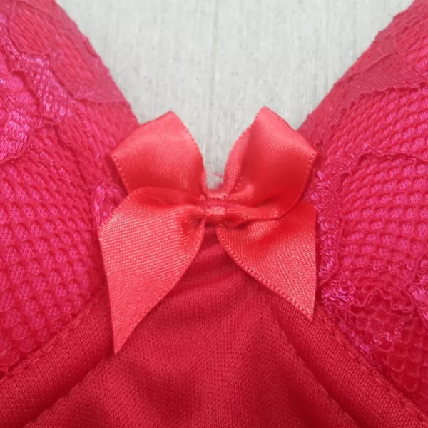 Conjunto com Bojo e Arco em Renda e Tecido LBR8991