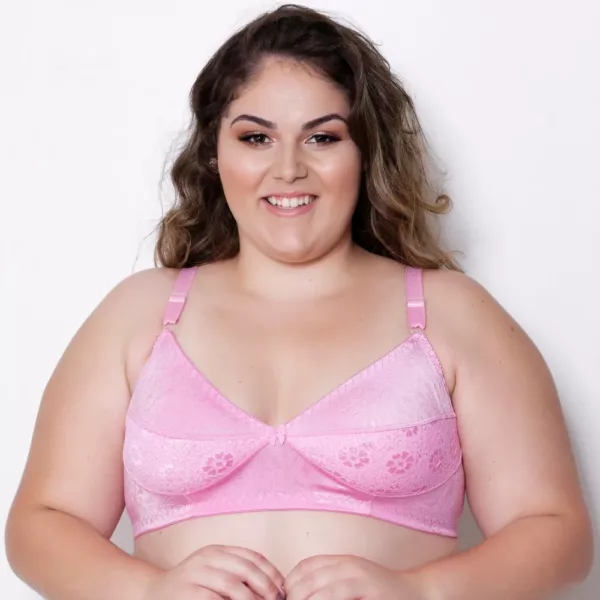 Sutiã Sem Bojo Reforçado Lycra Plus Size - Imagem 5