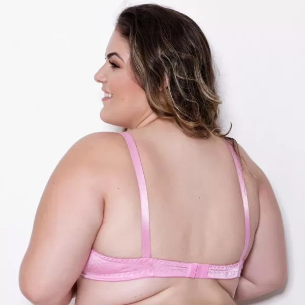 Sutiã Sem Bojo Reforçado Lycra Plus Size - Imagem 6