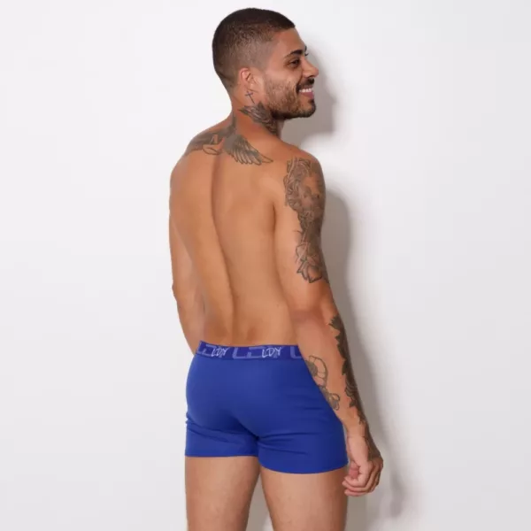 Cueca Boxer de Helanca Lisa - Imagem 2