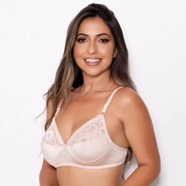 Sutiã Simples com Renda e Lycra Rosset - Imagem 3