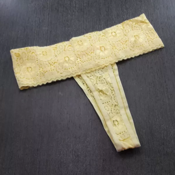 Calcinha Tanga Cós Renda