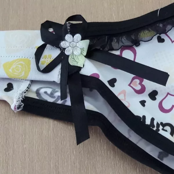 Calcinha Tanga Estampada Bruna - Imagem 6