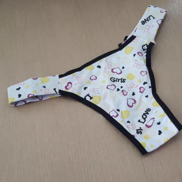 Calcinha Tanga Estampada Bruna - Imagem 7