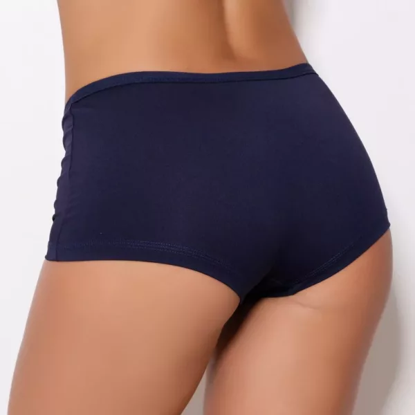 Calcinha Tipo Shortinho Cueca Feminina Lisa - Imagem 6