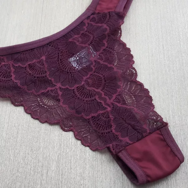 Calcinha modelo Fio em Renda Ágata - Imagem 6