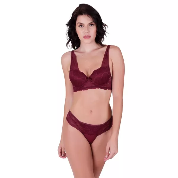 Conjunto com Bojo todo em Renda Sofia - Imagem 5