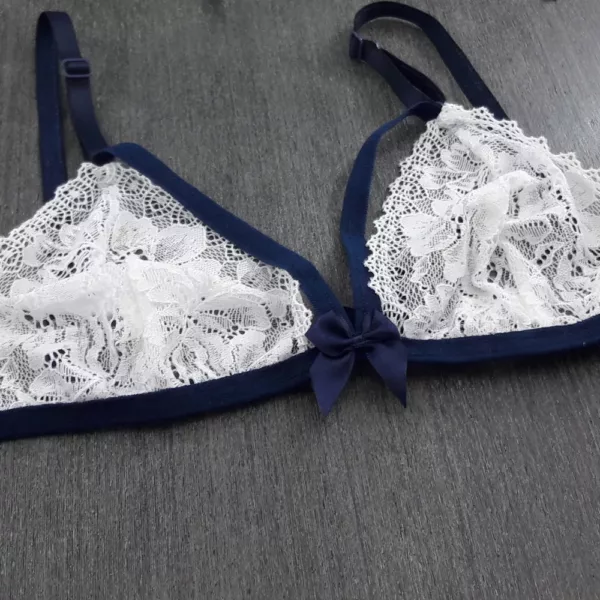 Conjunto Strappy em renda sem Bojo - Imagem 6