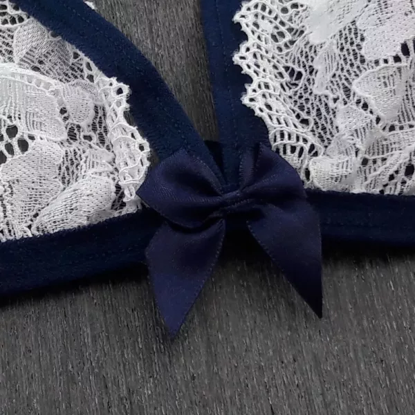 Conjunto Strappy em renda sem Bojo - Imagem 7
