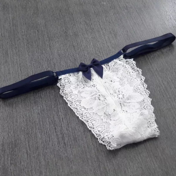 Conjunto Strappy em renda sem Bojo - Imagem 8