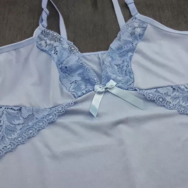 Camisola sem Bojo com detalhe em renda Olívia - Imagem 7