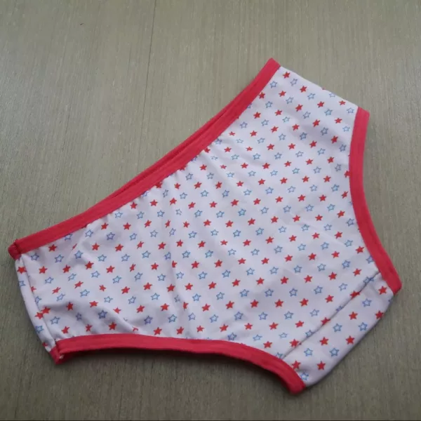 Calcinha Infantil Suzy Suede Estampado - Imagem 5