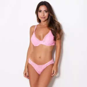 Conjunto sem Bojo em Renda com Forro Gabriela