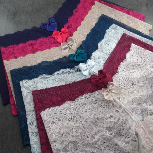 Calcinha Caleçon Renda Plus Size - Imagem 5