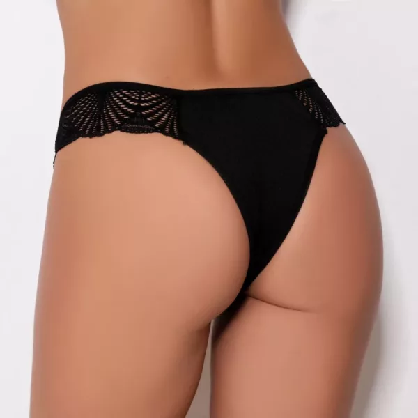 Calcinha Tanga Lateral em Renda Tamires - Imagem 4