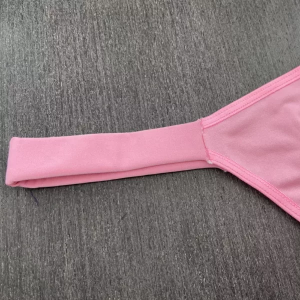 Calcinha Tanga Fio Duplo com Elástico na Cintura - Imagem 5