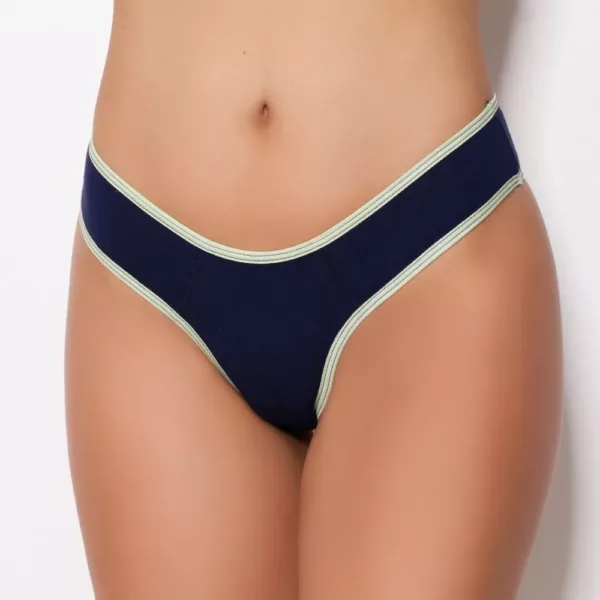 Calcinha Tanga Fio Cotton Lisa
