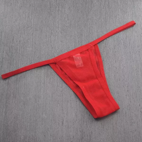 Calcinha Tanga Fio Dental em Tule Zaya - Imagem 8