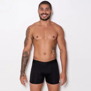 Cueca Boxer Microfibra Lisa LBR3961