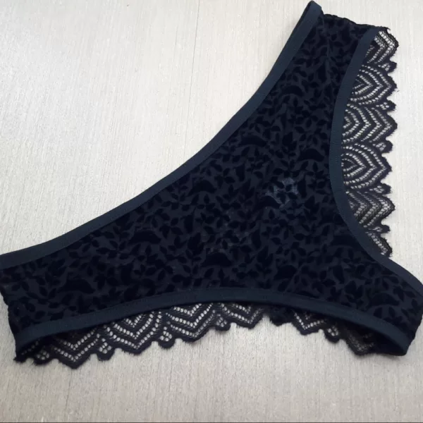 Conjunto sem bojo sem arco em Tule Renda Veludo - Imagem 7