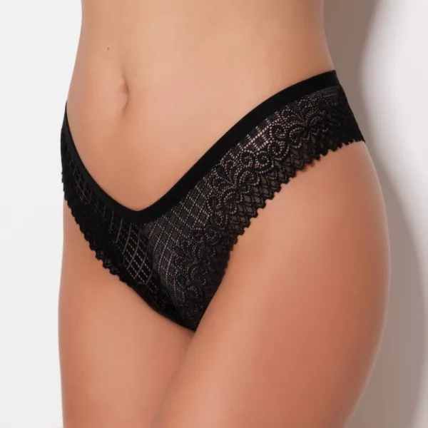 Tanga Fio em Renda com viés na cintura - Imagem 3