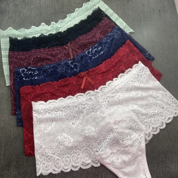 Calcinha Plus Size Fio Rendada - Imagem 7