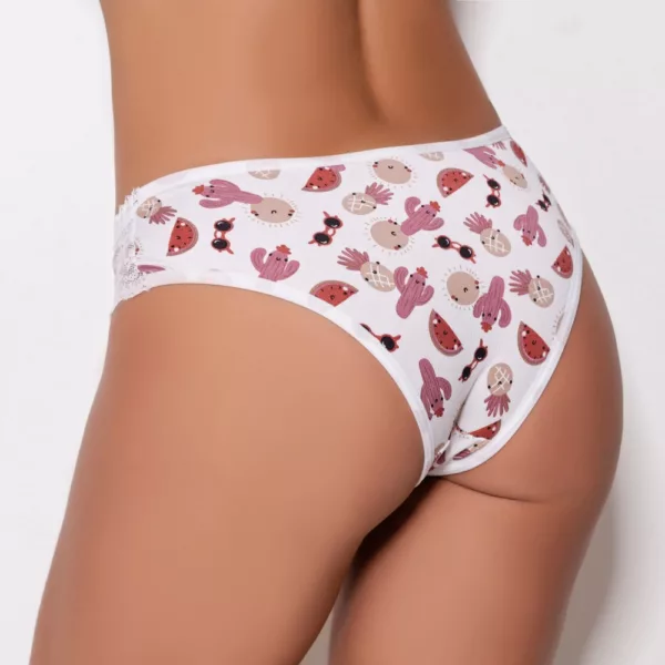 Tanga em Microfibra Estampada Luiza - Imagem 2