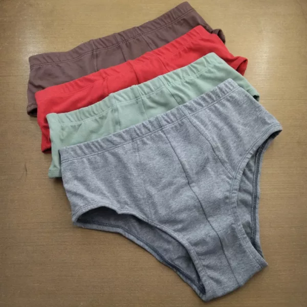 Cueca Slip de Algodão Cotton Elástico Embutido - Imagem 4