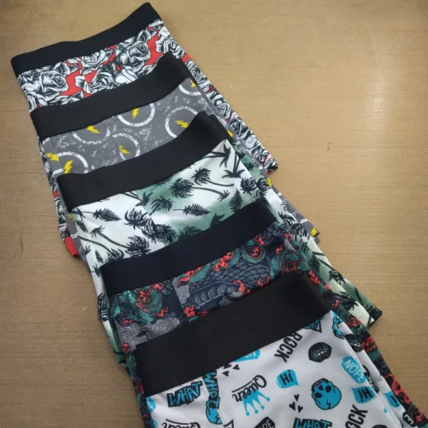 Cueca Boxer Microfibra Estampada - Imagem 7