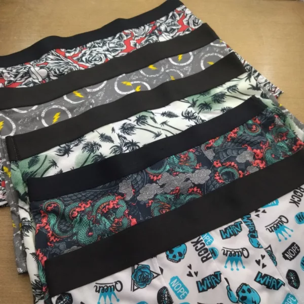 Cueca Boxer Microfibra Estampada - Imagem 8