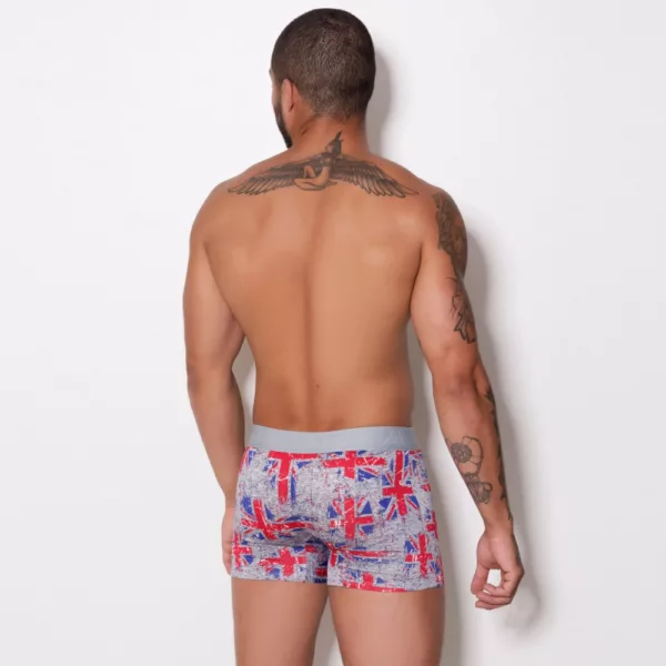 Cueca Boxer Microfibra Estampada - Imagem 2
