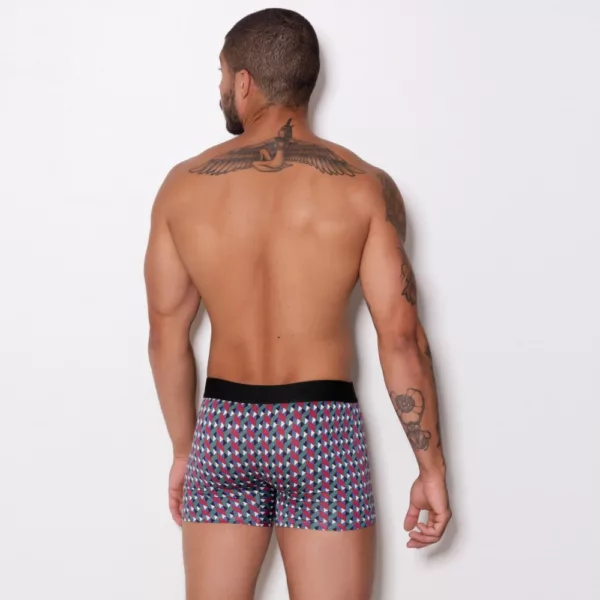 Cueca Boxer Microfibra Estampada - Imagem 4