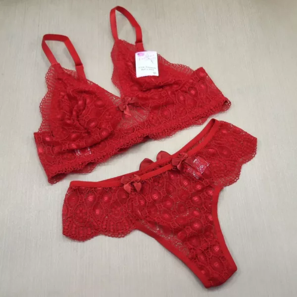 Conjunto sem bojo modelo fio Fernanda - Imagem 5