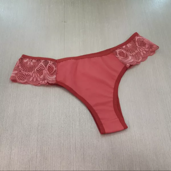 Calcinha Básica em Microfibra e Renda Nane - Imagem 7