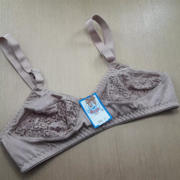 Sutiã sem Bojo Reforçado em Lycra e renda Rosset - Imagem 6