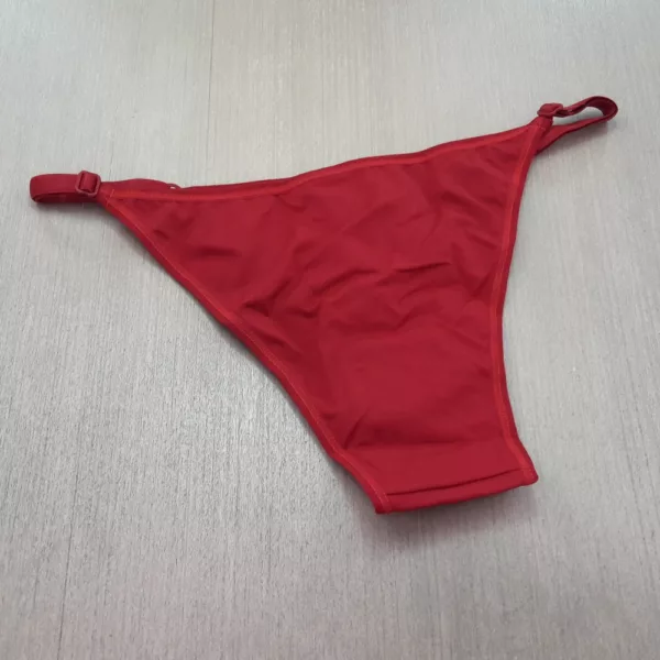 Tanga String em Microfibra e Renda com Lateral Regulável - Imagem 5