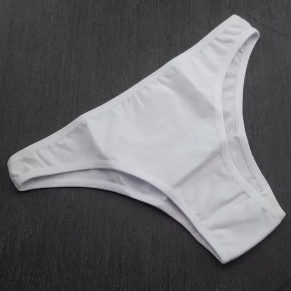 Calcinha Cotton Algodão Lisa - Imagem 3