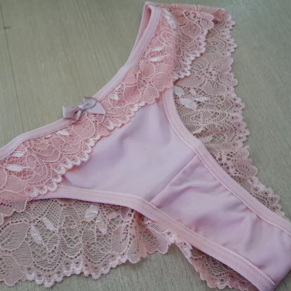 Calcinha Tanga Detalhe Costas Renda - Imagem 4