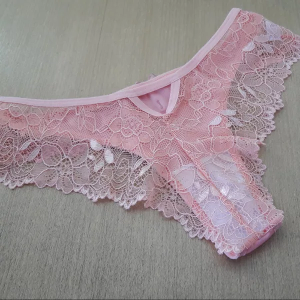 Calcinha Tanga Detalhe Costas Renda - Imagem 5