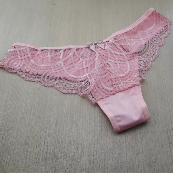 Tanga em Fio Duplo com Renda Tita - Imagem 3