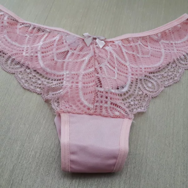 Tanga em Fio Duplo com Renda Tita - Imagem 5