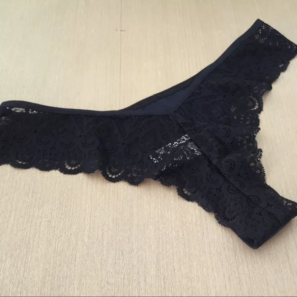Tanga Fio Dental Sensual Com Renda - Imagem 6