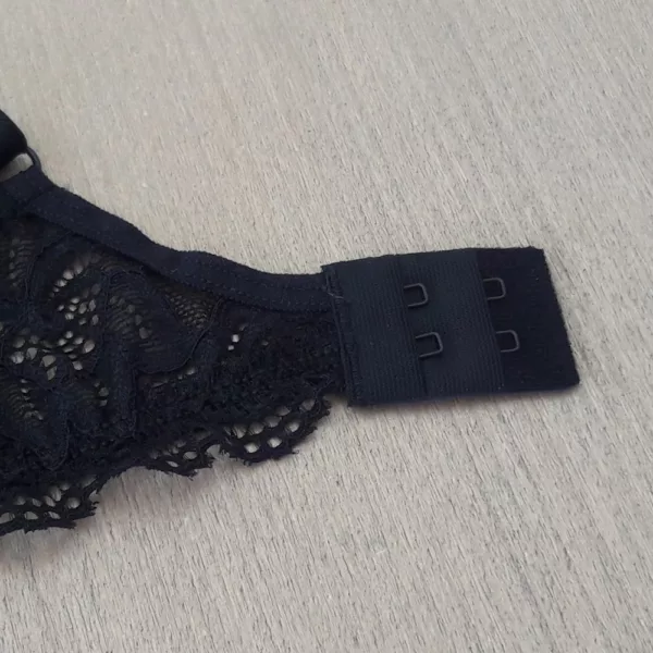 Conjunto sem Bojo em Renda Biju Flor - Imagem 9