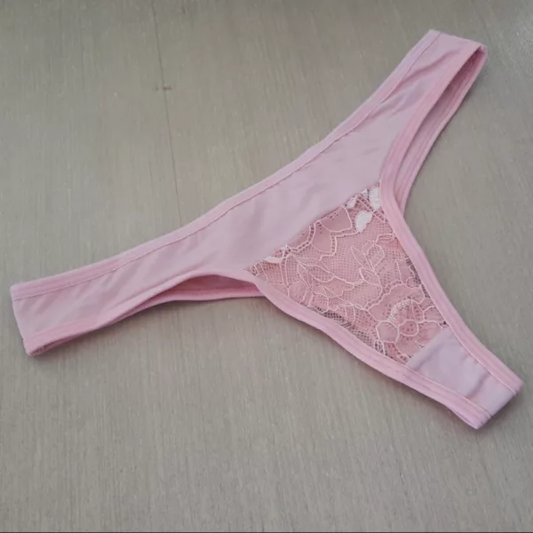Calcinha Modelo Fio Detalhe em Renda Estela - Imagem 5