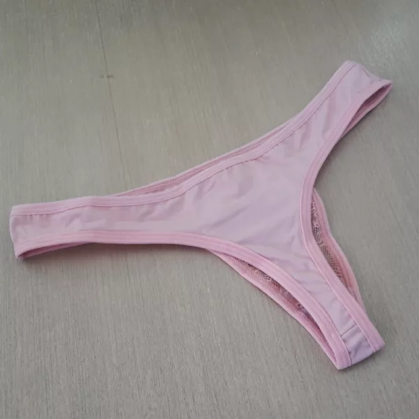 Calcinha Modelo Fio Detalhe em Renda Estela - Imagem 7