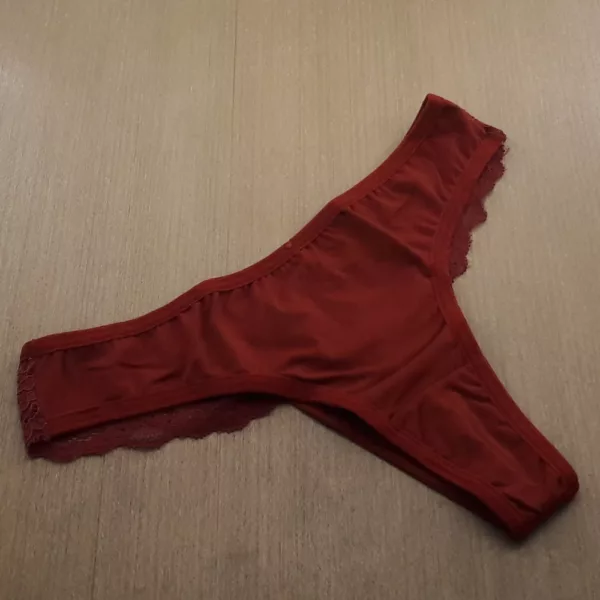 Calcinha Fio Duplo Renda e Microfibra - Imagem 6