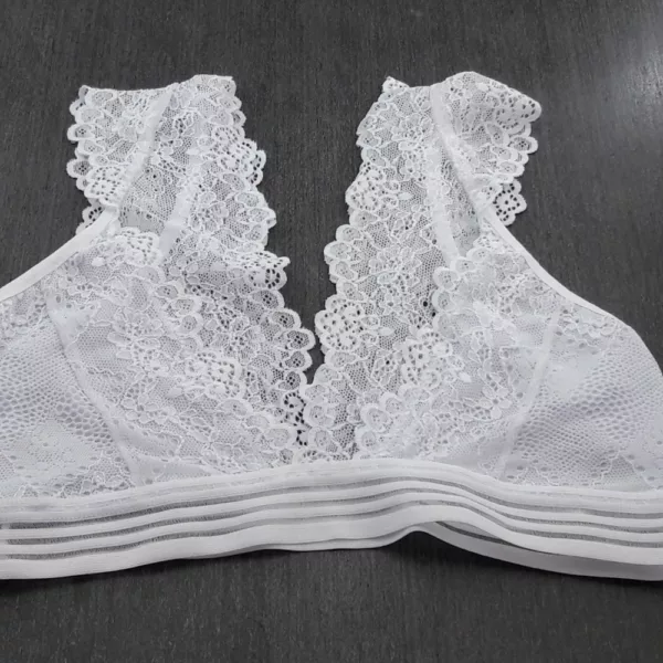 Conjunto Cropped Sem Bojo em Renda - Imagem 4