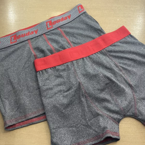 Cueca Boxer em Romantic Mescla forro 100% algodão - Imagem 5